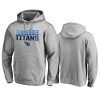 titans ash iconic fade out hoodie