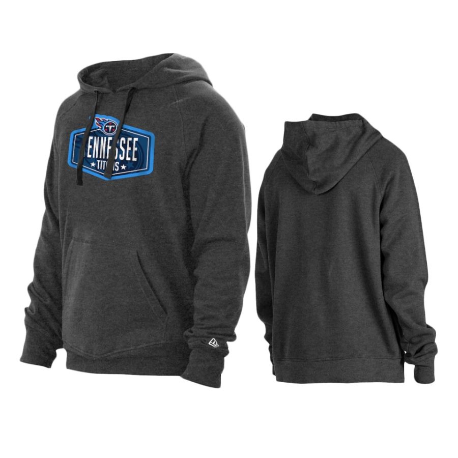 titans charcoal 2021 nfl draft hook hoodie