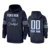 titans custom navy team logo forever faithful hoodie