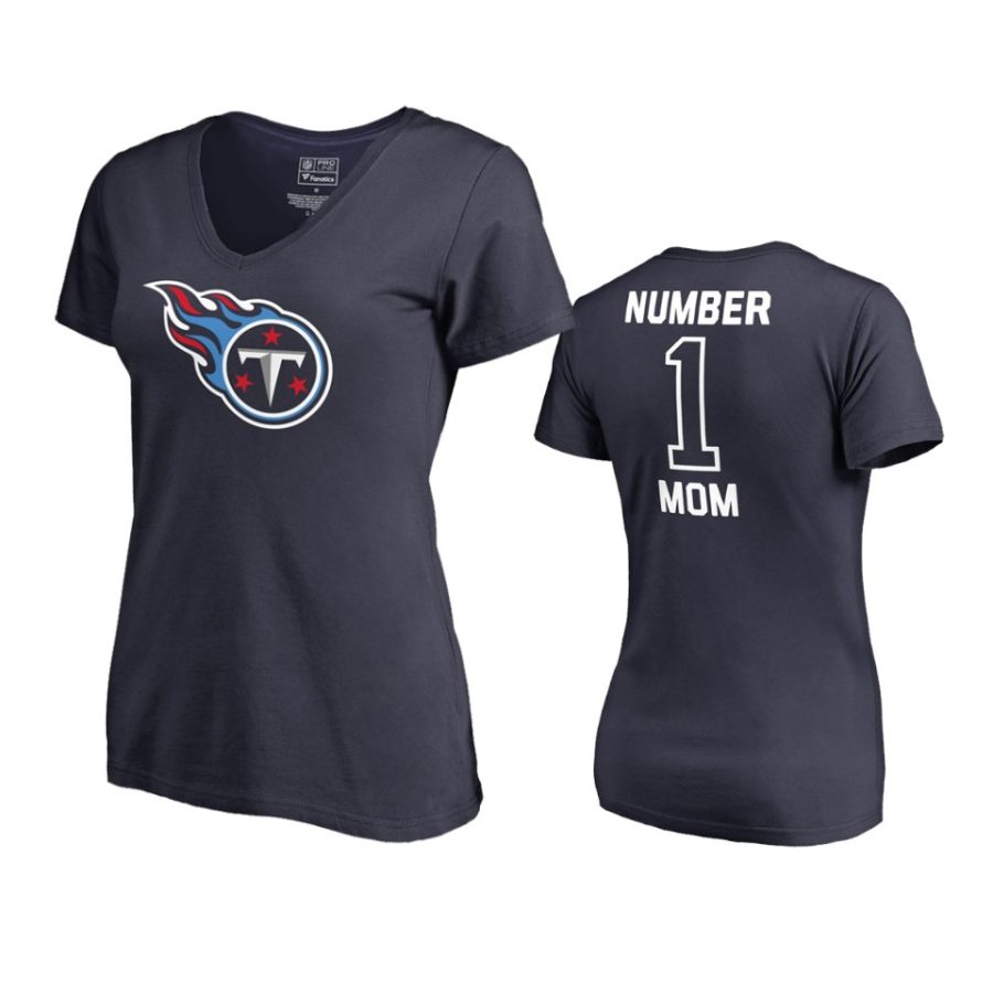 titans navy number one mom t shirt