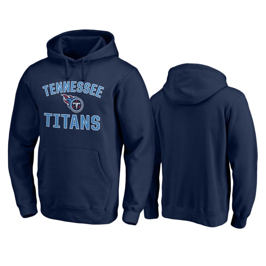 titans navy victory arch pullover hoodie