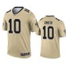 trequan smith saints 2021 inverted legend gold jersey