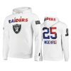 trevon moehrig raiders white americana hoodie