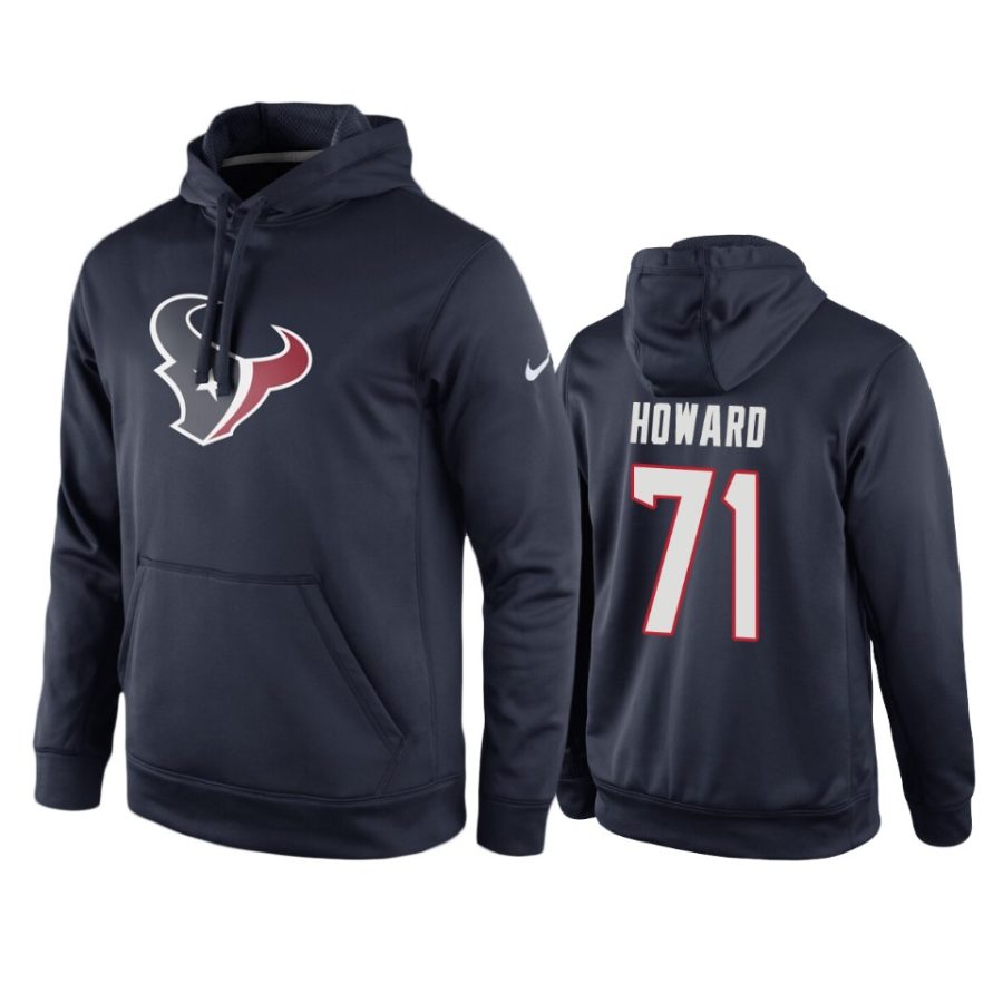 tytus howard texans navy circuit logo hoodie