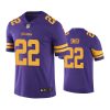 vikings 22 harrison smith purple color rush limited jersey