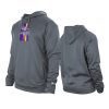 vikings gray training camp raglan hoodie