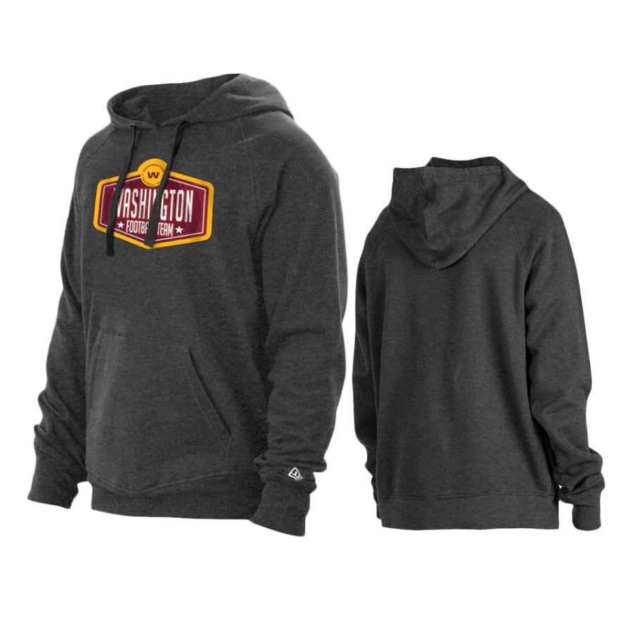 washington football team charcoal 2021 nfl draft hook hoodie