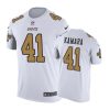 white alvin kamara t shirt