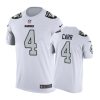 white derek carr t shirt