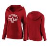 women 49ers scarlet faithful to the bay hoodie
