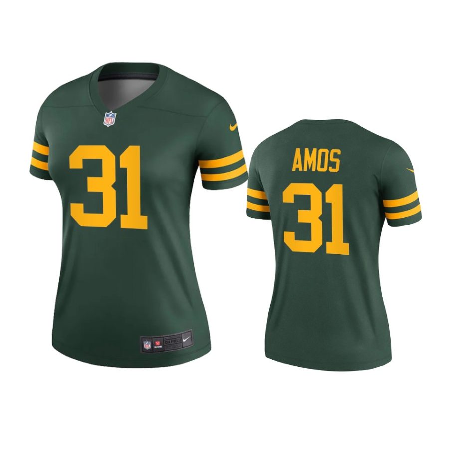 women adrian amos packers green alternate legend jersey