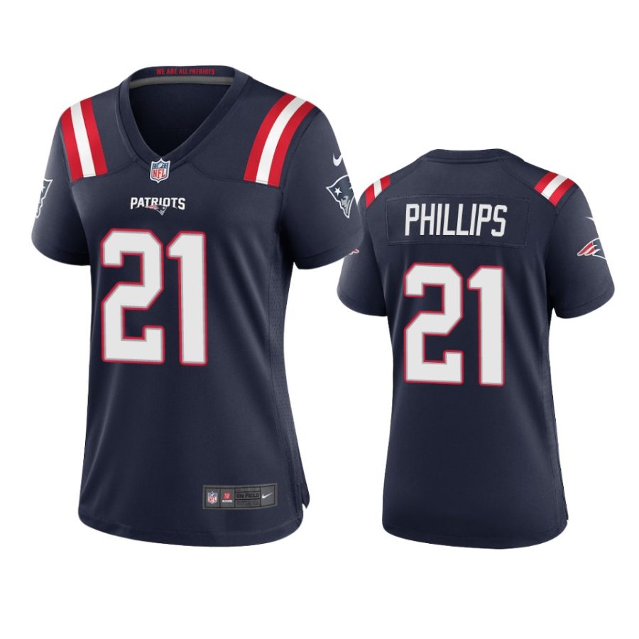 women adrian phillips patriots navy game jersey