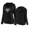 women bears black pride logo pullover hoodie