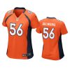 women broncos baron browning orange game jersey