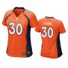 women broncos caden sterns orange game jersey