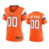 women broncos custom orange 2024 game jersey