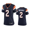 women broncos patrick surtain ii navy 2024 alternate jersey