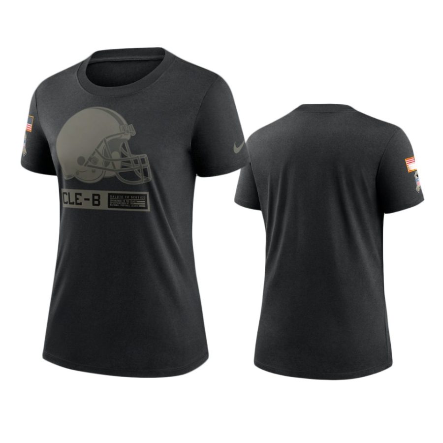 women browns black 2020 salute to service performance t shirt