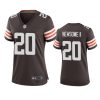 women browns greg newsome ii brown game jersey