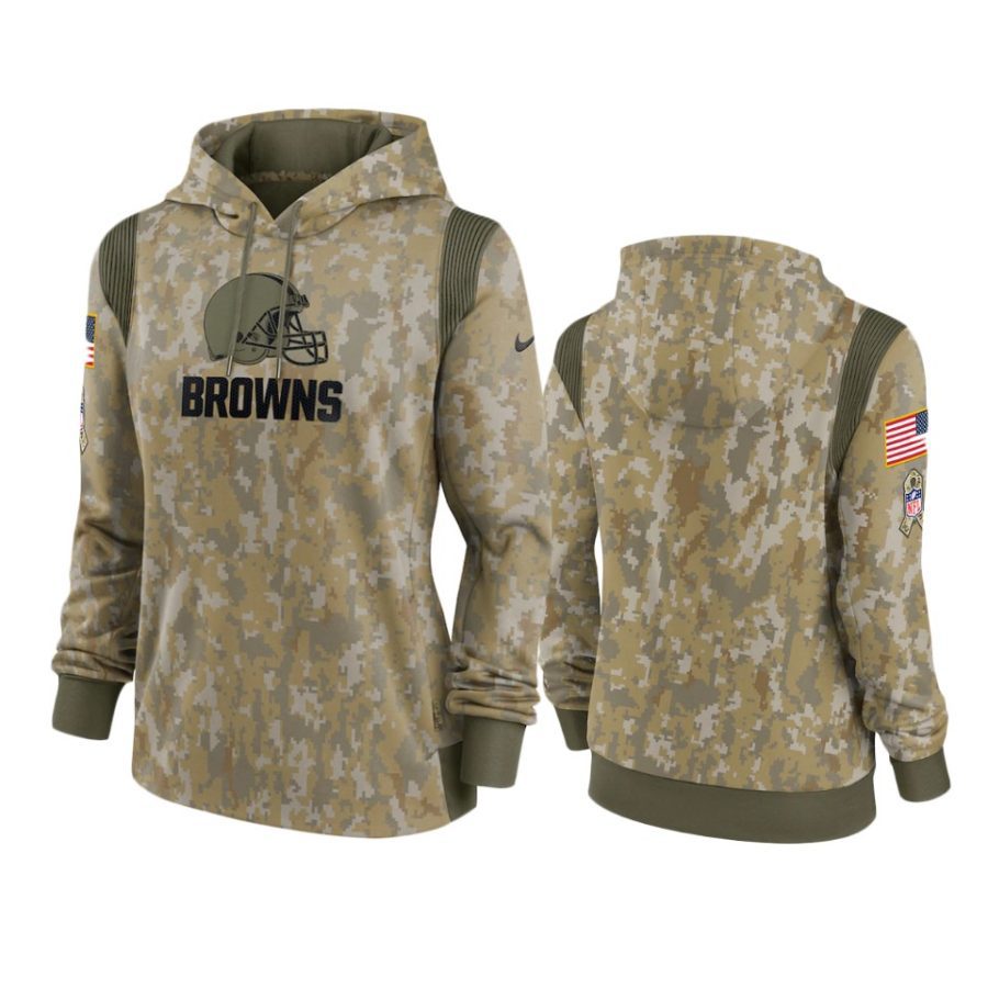 women browns olive 2021 salute to service hoodie