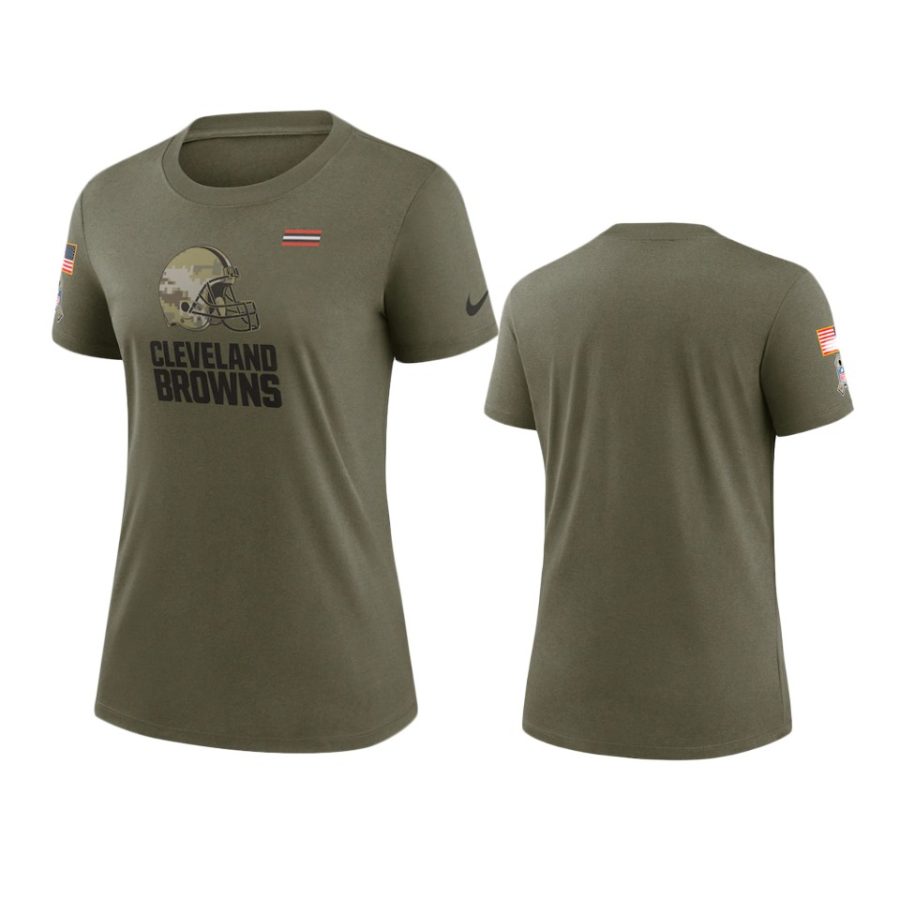 women browns olive 2021 salute to service t shirt