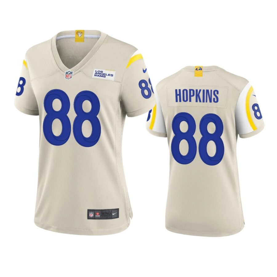 women brycen hopkins rams game bone jersey