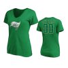 women buccaneers custom green st. patricks day emerald plaid t shirt