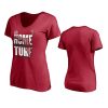 women buccaneers red super bowl lv champions t shirt