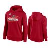women buccaneers red super bowl lv champions touchdown hoodie