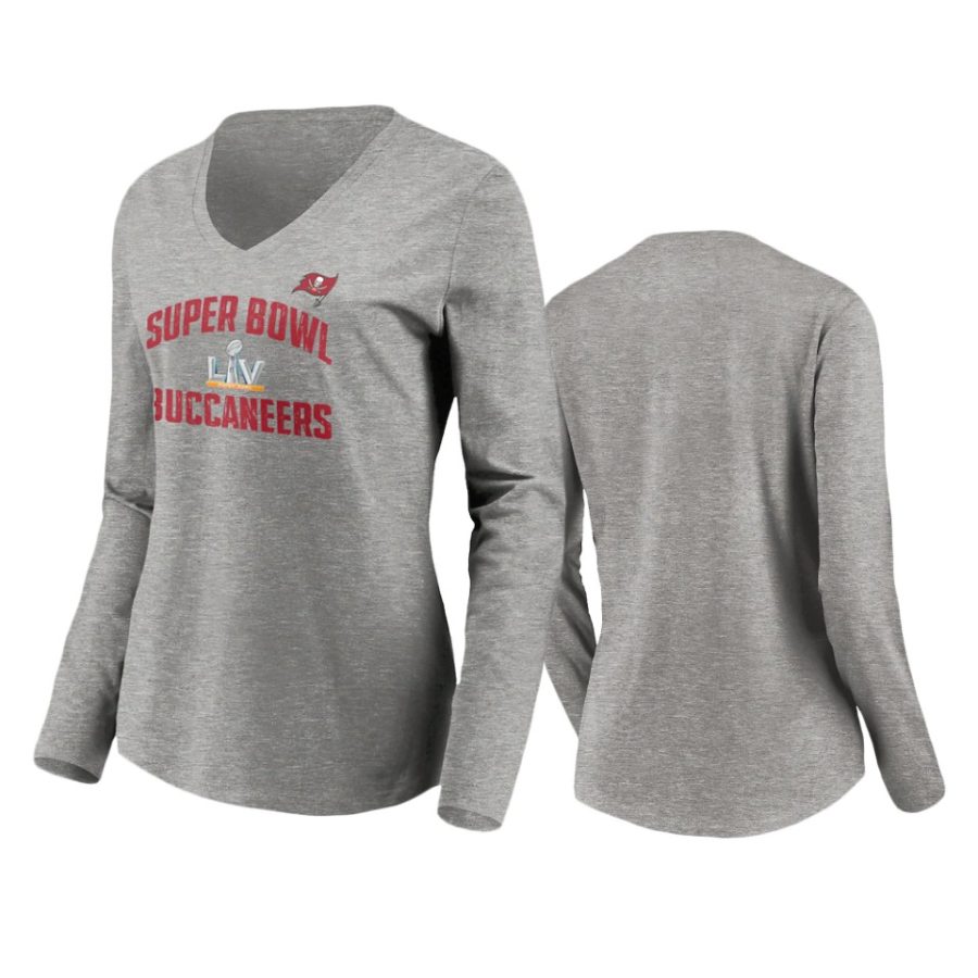 women buccaneers steel super bowl lv replay long sleeve t shirt