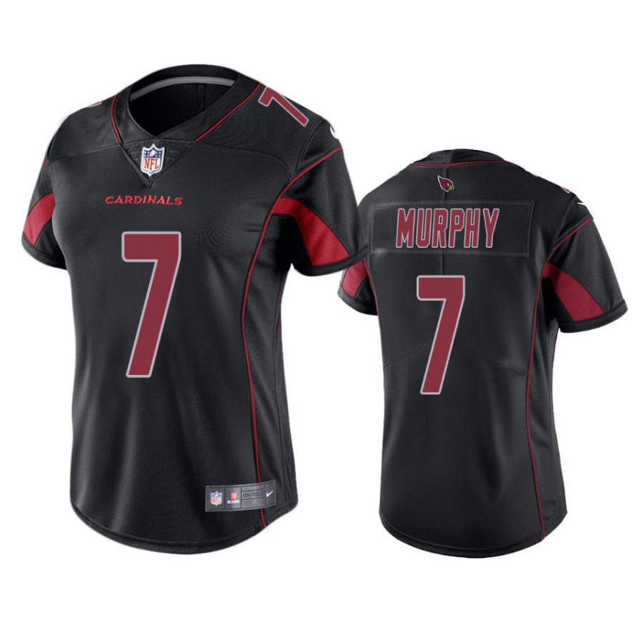 women byron murphy cardinals color rush limited black jersey