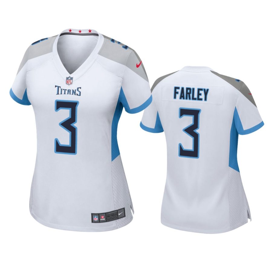 women caleb farley titans game white jersey 0a