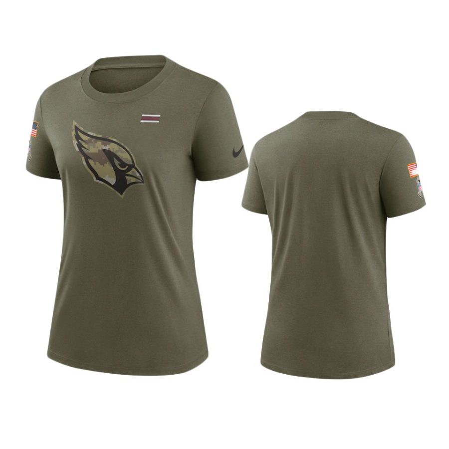 women cardinals olive 2021 salute to service t shirt