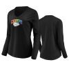 women chiefs black pride logo long sleeve t shirt