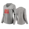 women chiefs heather gray 2020 nfl playoffs t shirt