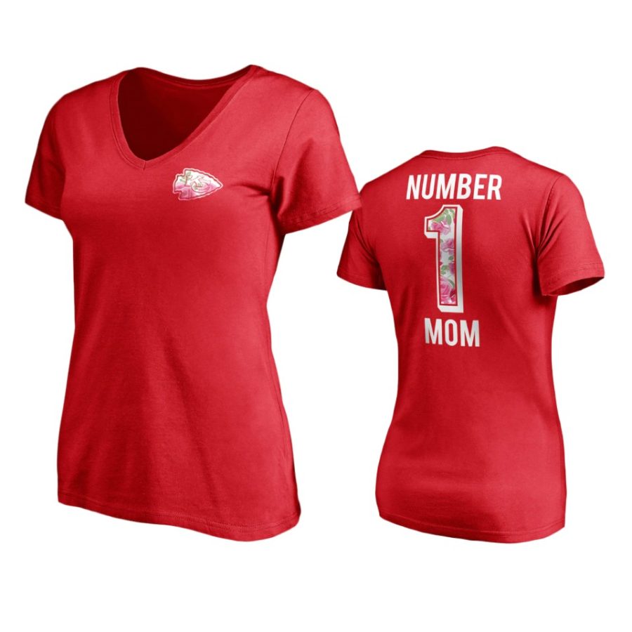 women chiefs red mothers day t shirt