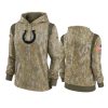 women colts olive 2021 salute to service hoodie