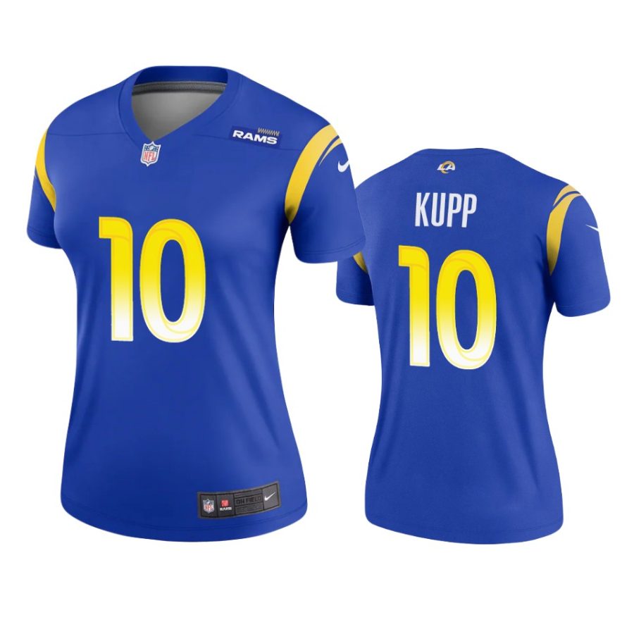 women cooper kupp rams royal legend jersey