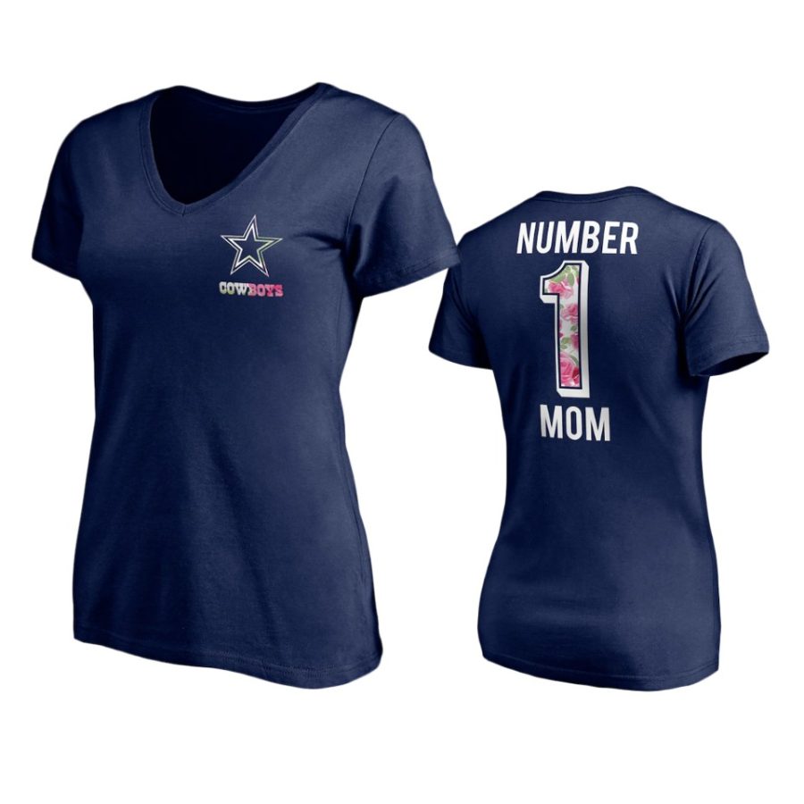 women cowboys navy mothers day t shirt