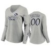 women custom rams gray iconic all out glitz t shirt