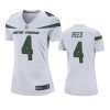 women d.j. reed jets game white jersey