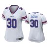 women dane jackson bills white game jersey