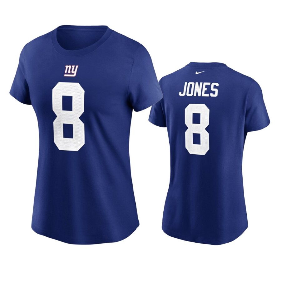 women daniel jones giants royal t shirt