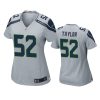 women darrell taylor seahawks game gray jersey