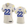 women david long rams game bone jersey