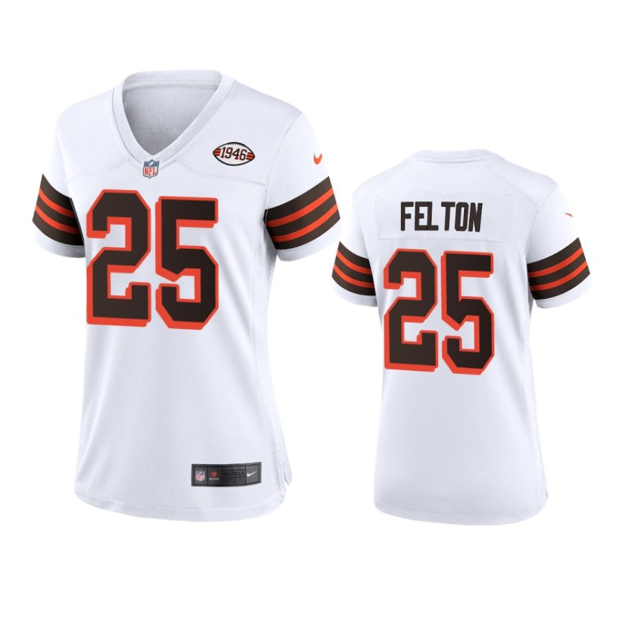 women demetric felton browns white 1946 collection jersey