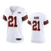 women denzel ward browns white 1946 collection jersey