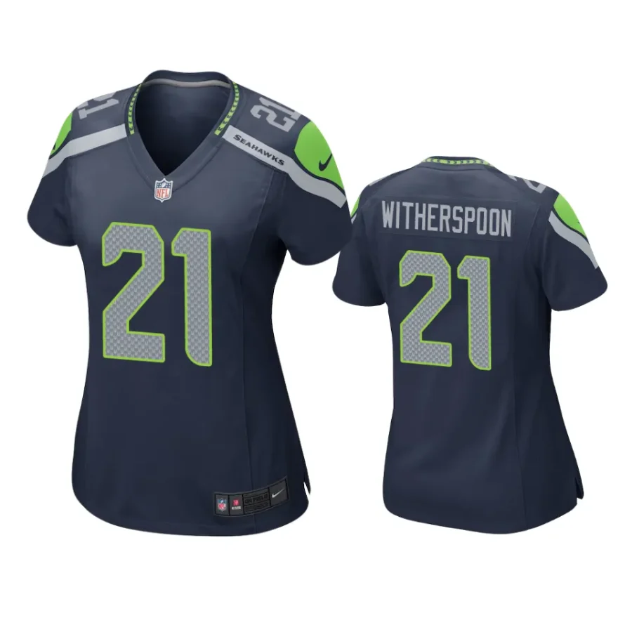 women devon witherspoon seahawks game navy jersey