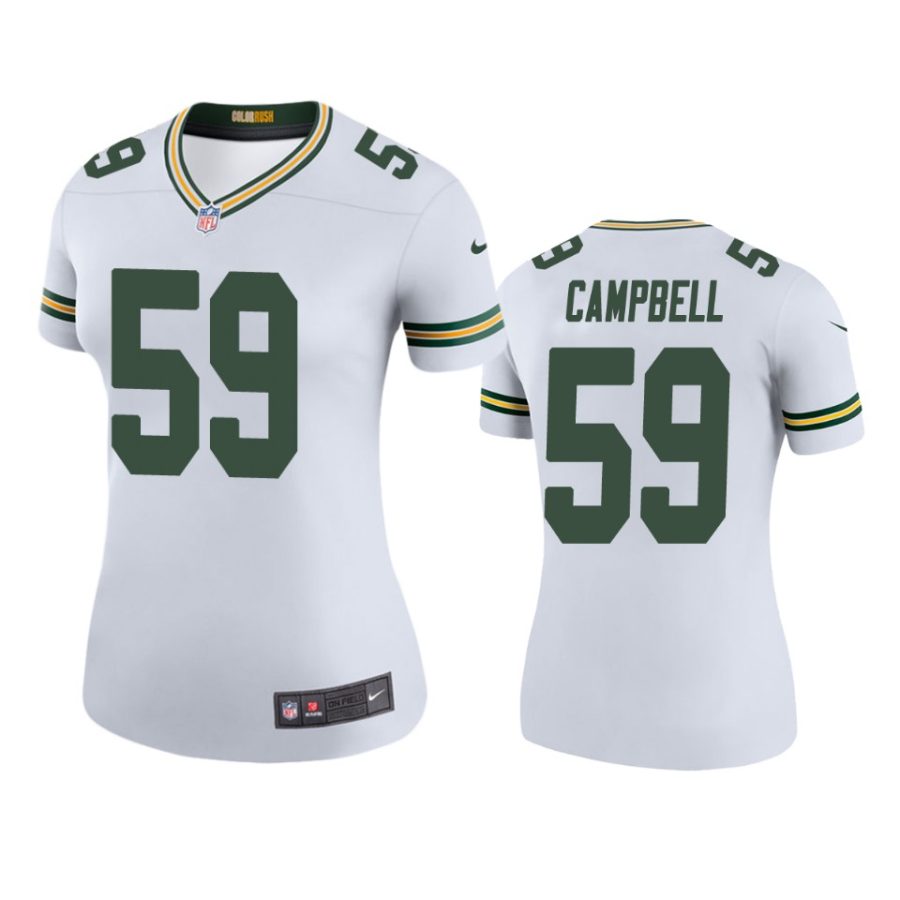 women devondre campbell packers color rush legend white jersey