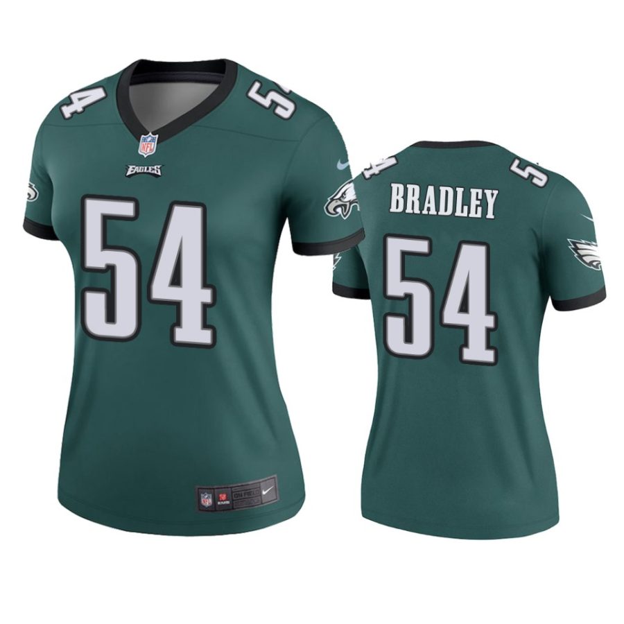 women eagles shaun bradley green legend jersey